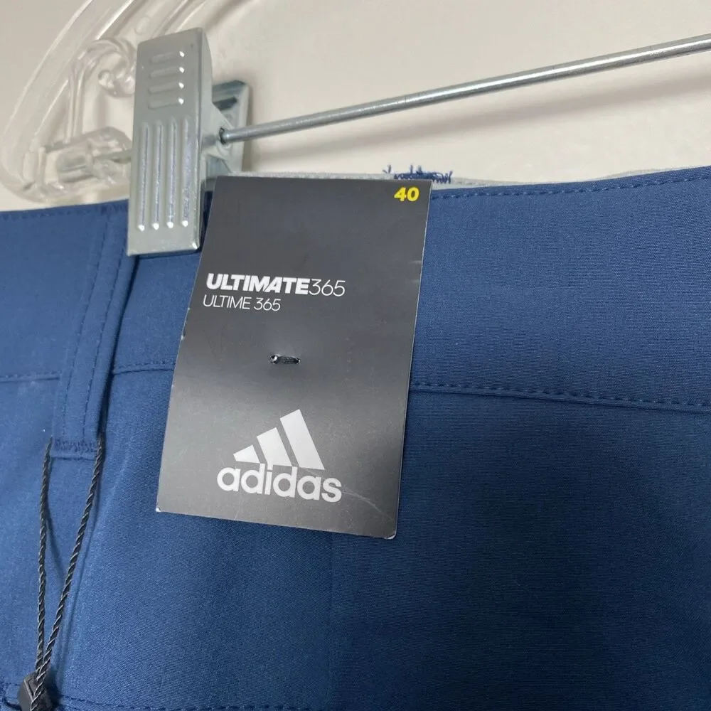 Adidas Ultimate365 Golf Woven Shorts Men’s Size 40 Navy Blue 8.5
